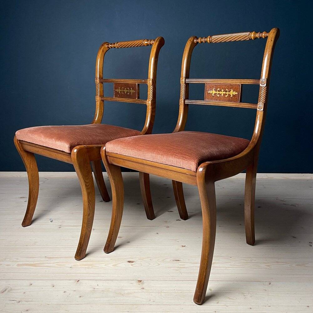 Dining chair set, Italy, 1960s