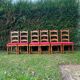 6 oak farmhouse chairs