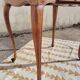 Table ou écritoire style Louis XV noyer éclairci