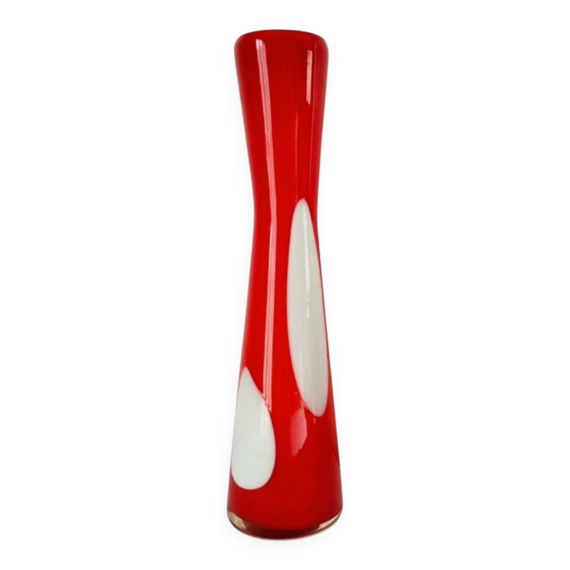 Pop vase in opaline