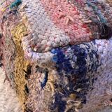 Pair of Moroccan poufs
