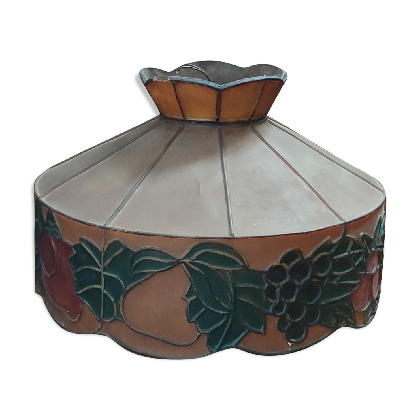 Vintage pendant lamp decoration bunch of grapes