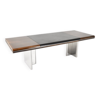 Large Italian desk by Hans von Klier for Skipper, 1970s