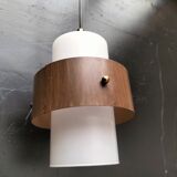 Vintage glass pendant light