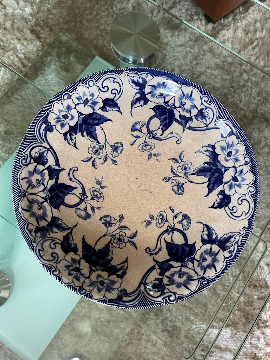 2 19th century compote bowls from Creil Montereau