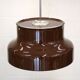 Suspension Bumling marron chocolat par Ateljé Lyktan conçue par Anders Pherson