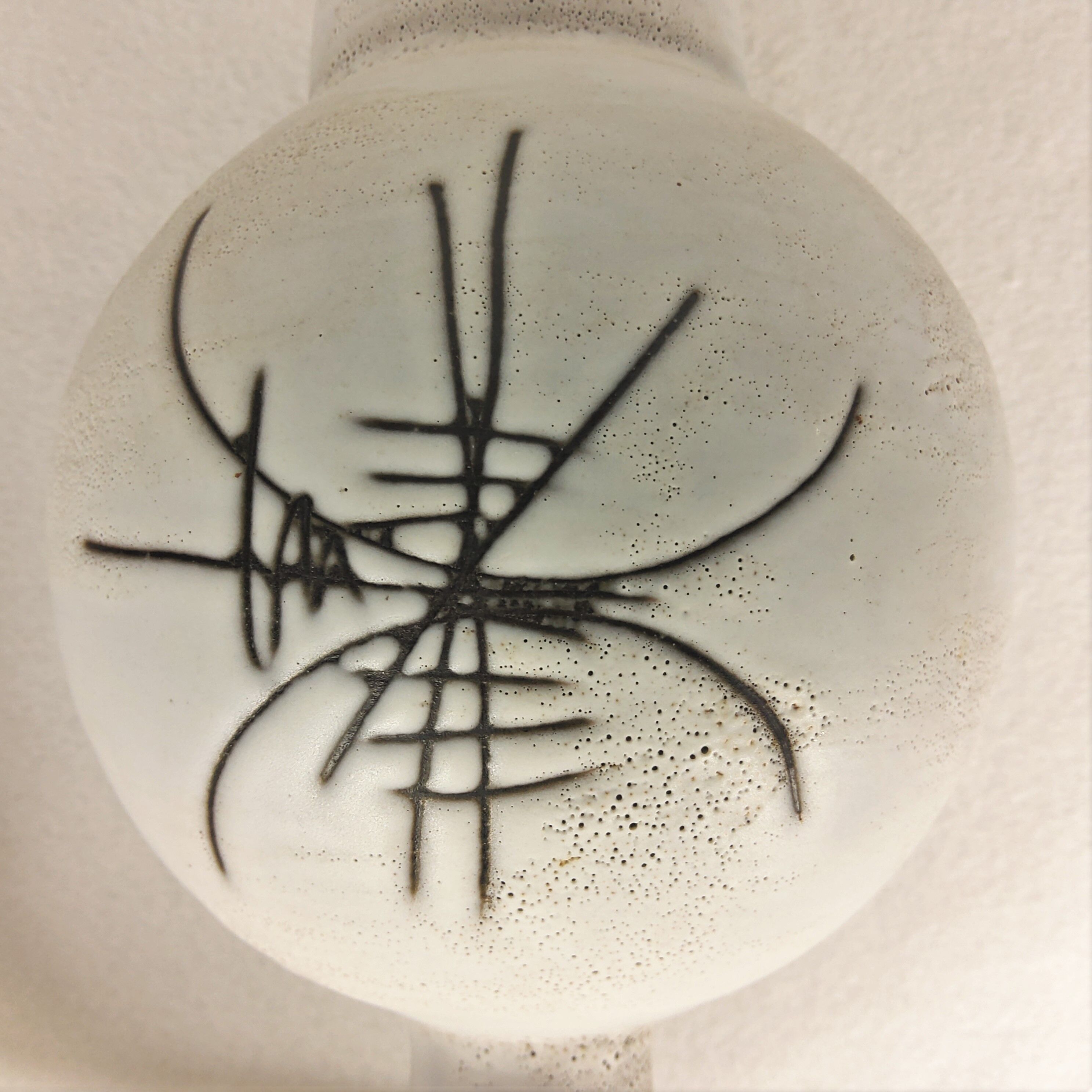 Henri Cimal Vallauris ceramic lamp, 1960