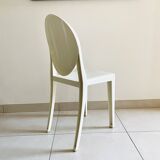 Victoria Ghost Chair by Philippe Starck by Kartell - White - Design Icon