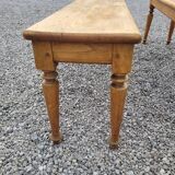 Paire de banc ancien en orme