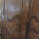 Transition wardrobe in 18th century walnut