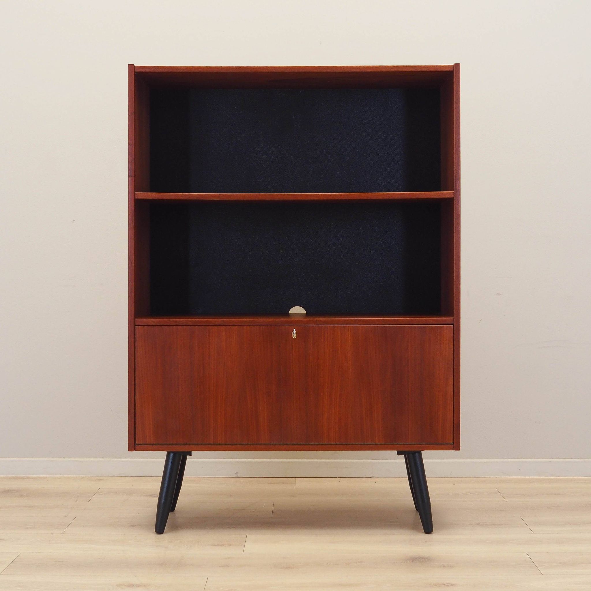 Teak bookcase, Danish design, 1960s, manufactured in Denmark