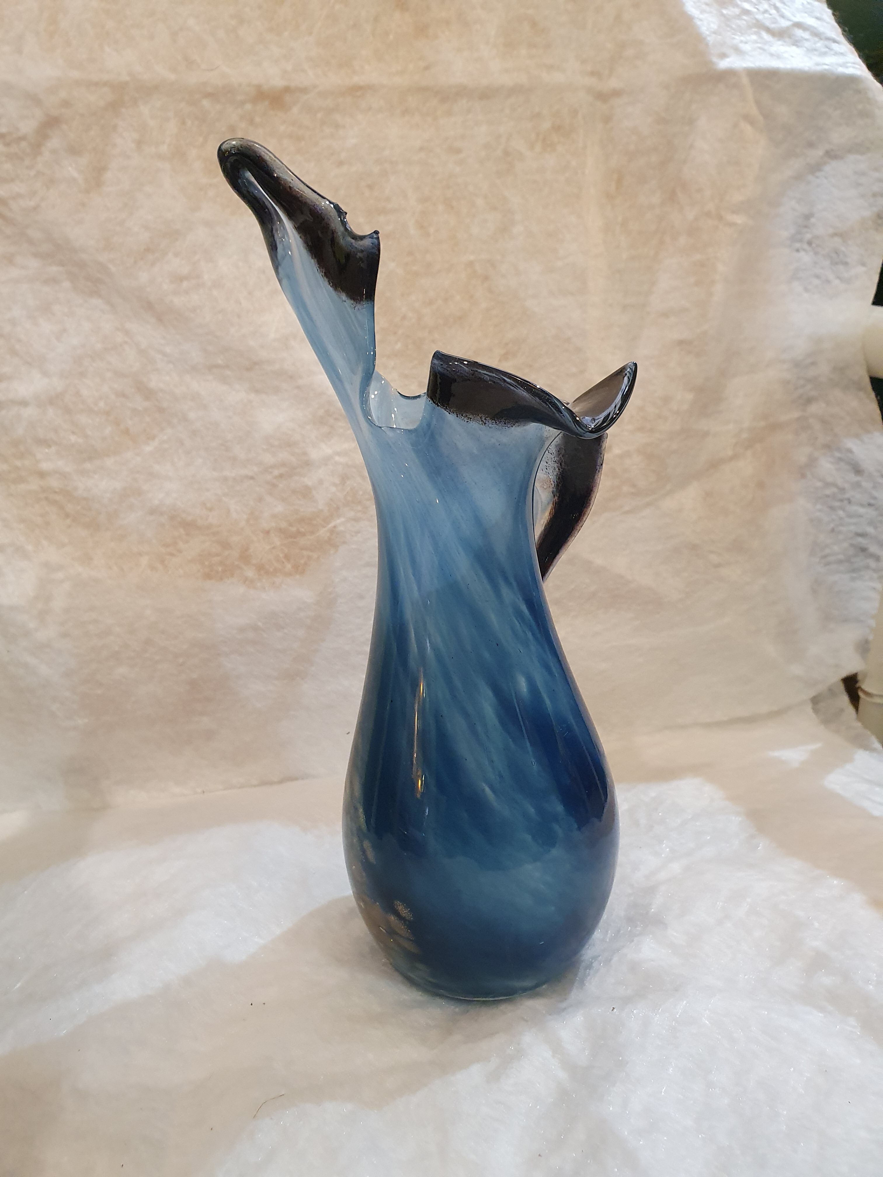 Torcheux blown glass vase