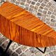 Vintage coffee table with 1970s Scandinavian design.