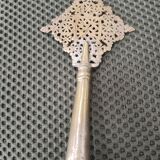 Ethiopian bronze processional cross 19th