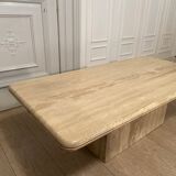 Table basse en travertin, 1970