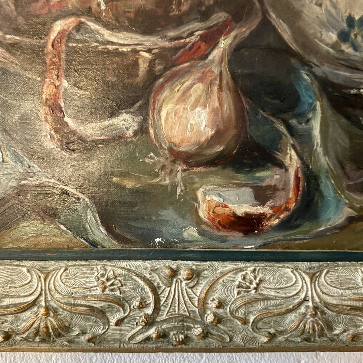 Kurt Schaefer, Still Life, 1942, Oil on Canvas, Framed