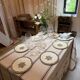 Flat plates Jules Vieillard Bordeaux in ironstone