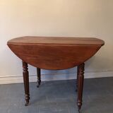 Round table with flaps diameter 97 cm