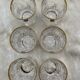 Set of 6 RCR lead crystal whisky glasses, 24% ABV, Italy