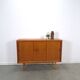 Mid Century Deens teak hoog dressoir
