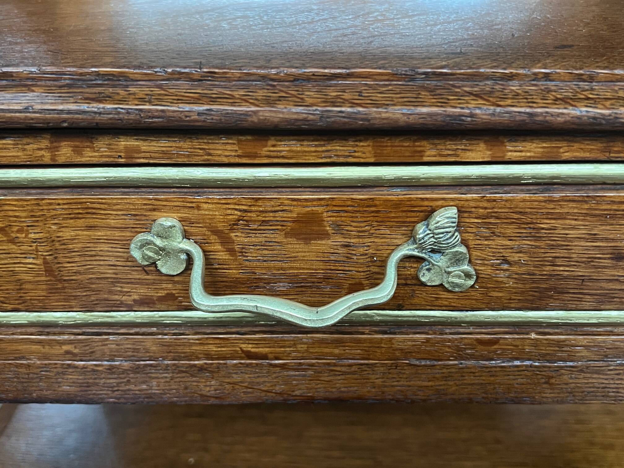 Antique French desk in Art Nouveau style.