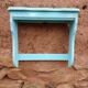 Revamped antique wall shelf