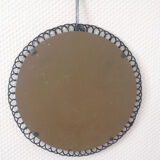 Vintage daisy mirror, 1950 27,5cm
