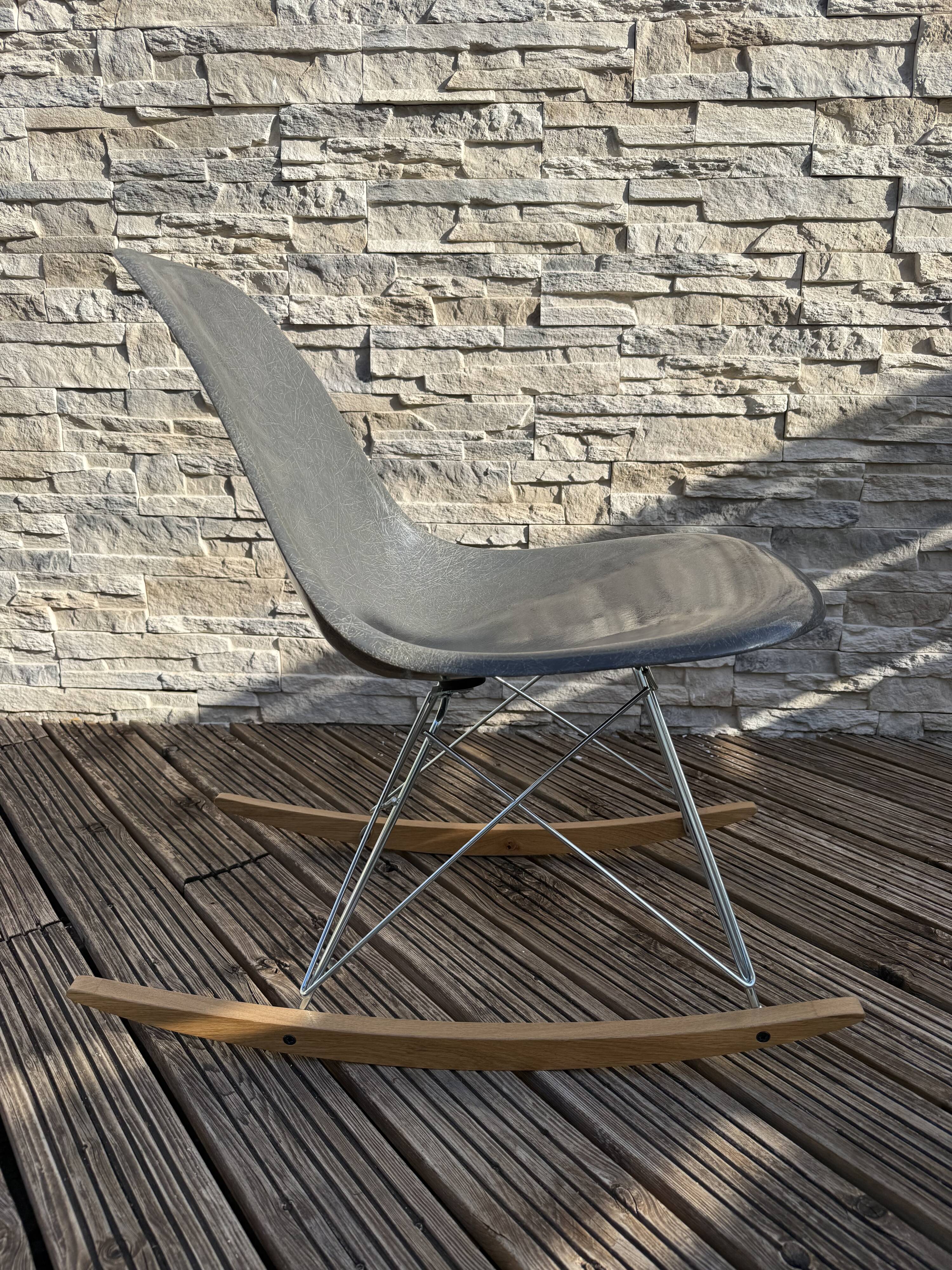 Eames Herman Miller rocking chair US 60s no Vitra