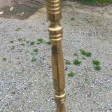 50s floor lamp in gilded brass