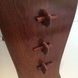Scandinavian teak magazine rack