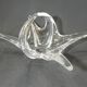 Crystal fruit bowl / signed / Vintage
