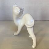 White ceramic cat