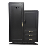 Wardrobe combo linen closet dresser Parisian patina