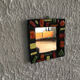 Vintage ceramic mirror
