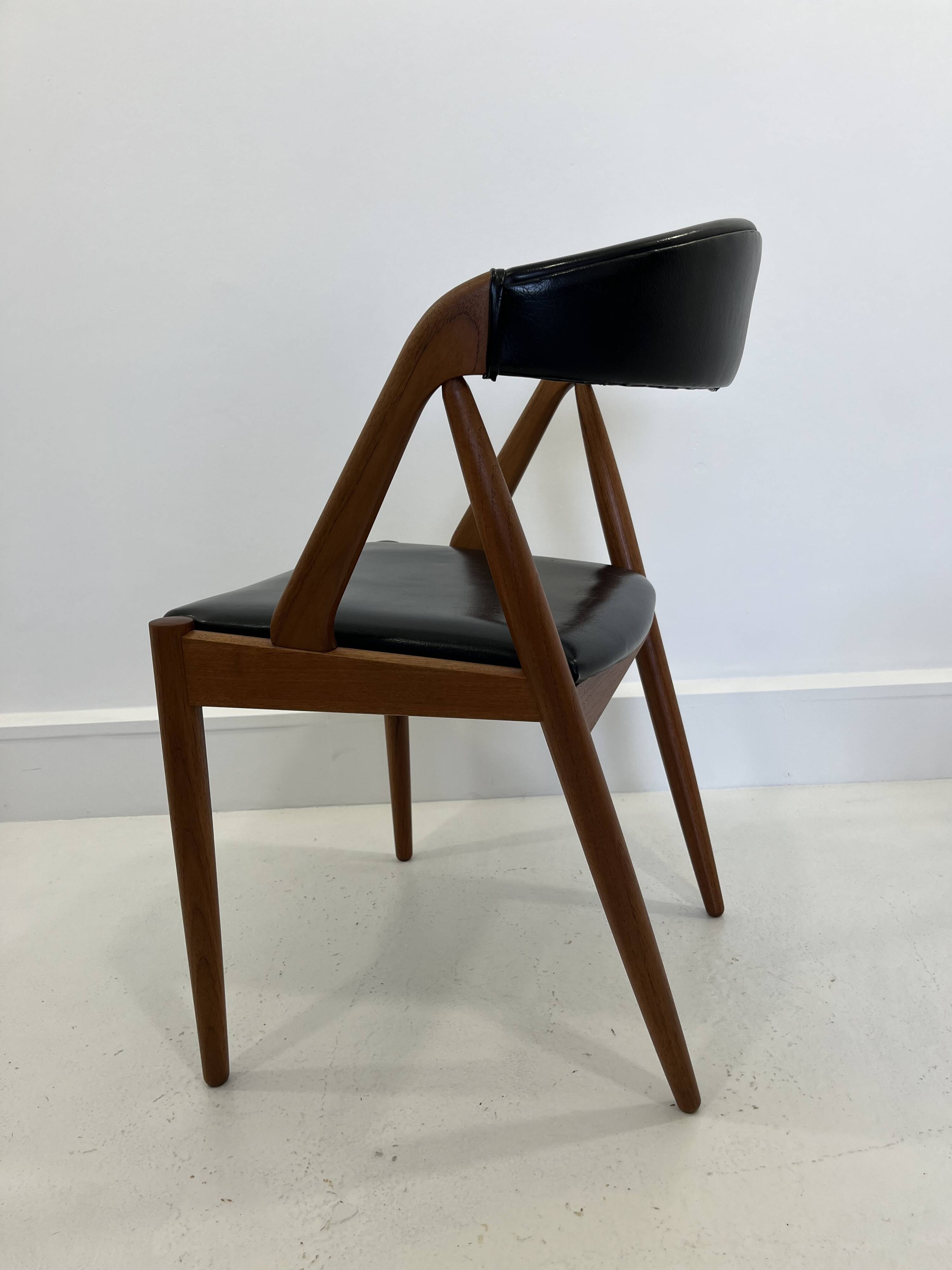 Dining Chairs Model 31 by Kai Kristiansen for Andersen Møbelfabrik, Set of