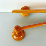 Vintage shelf and towel holder