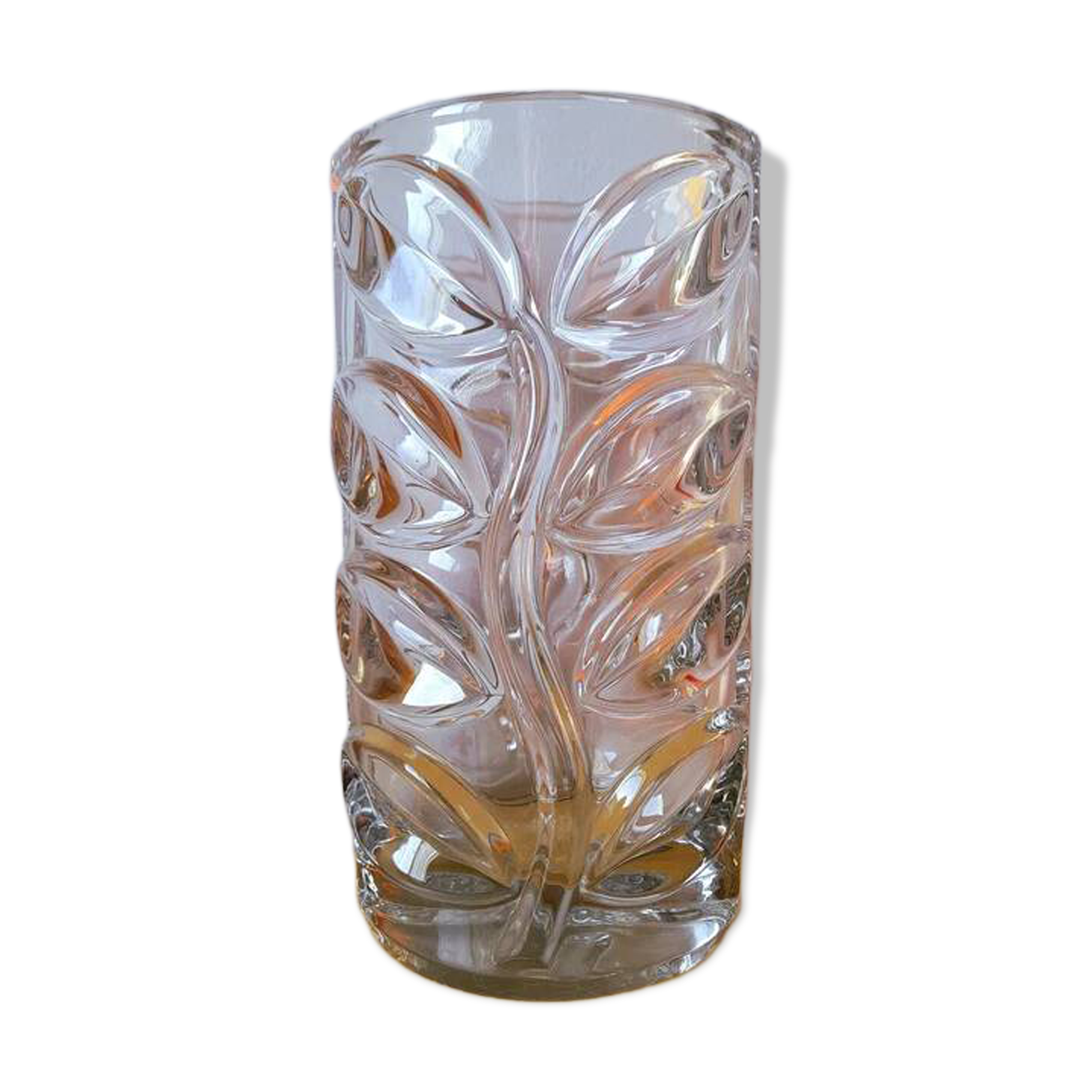 Vase en cristal de Lorraine 1970