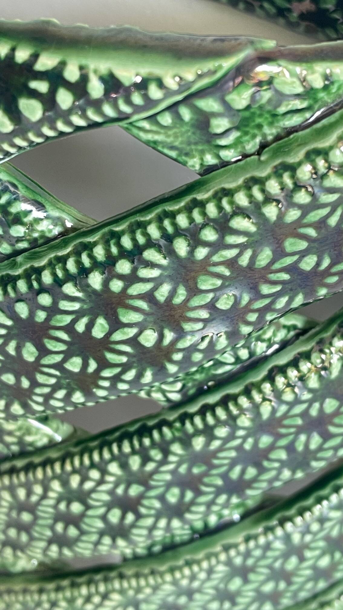 Wall lamp ceramic craftsmanship vintage