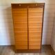 Meuble à Rideaux Vintage – Classeur / Rangement Scandinave Années 60