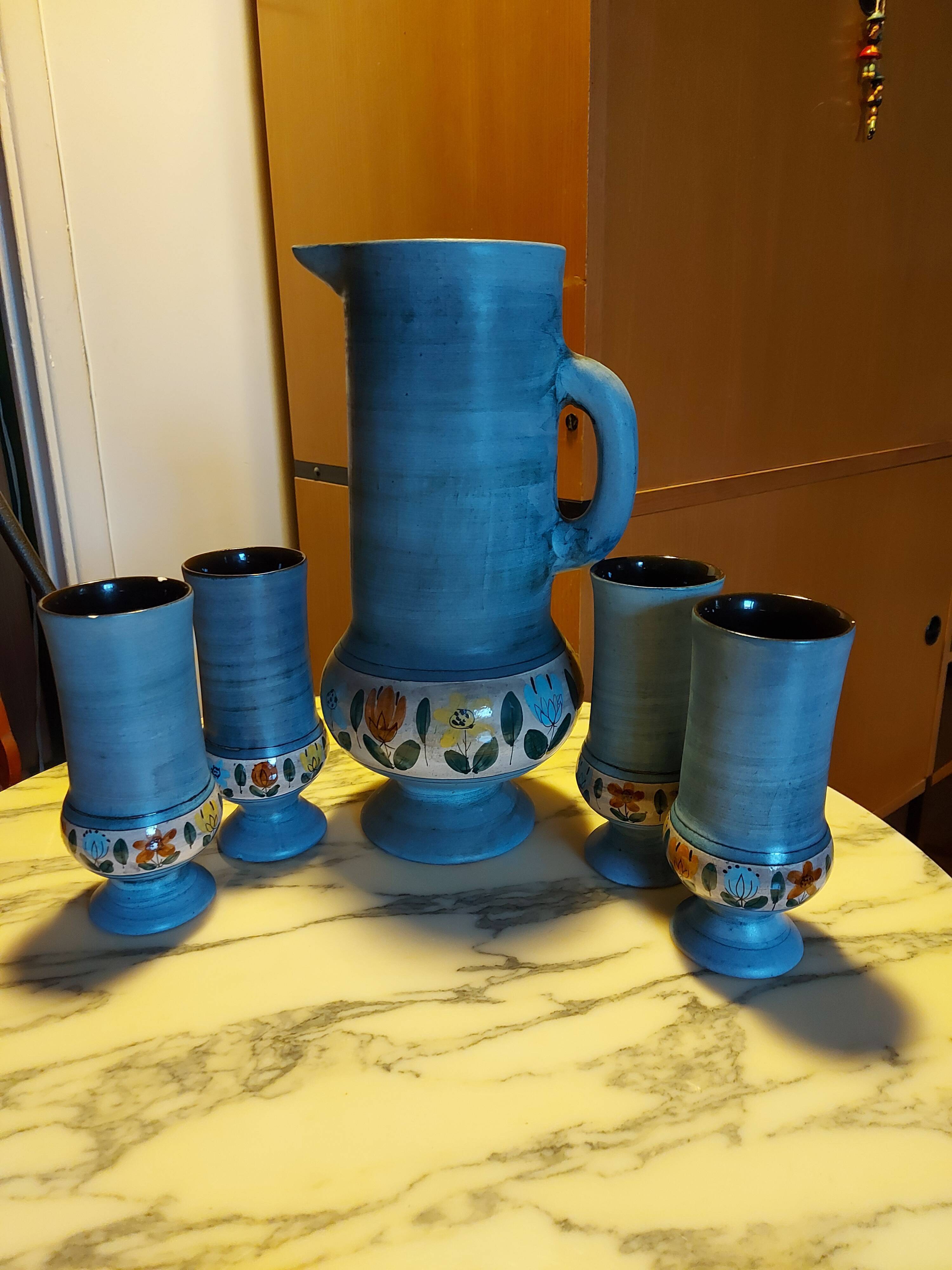 Jean de Lespinasse ceramic orangeade service