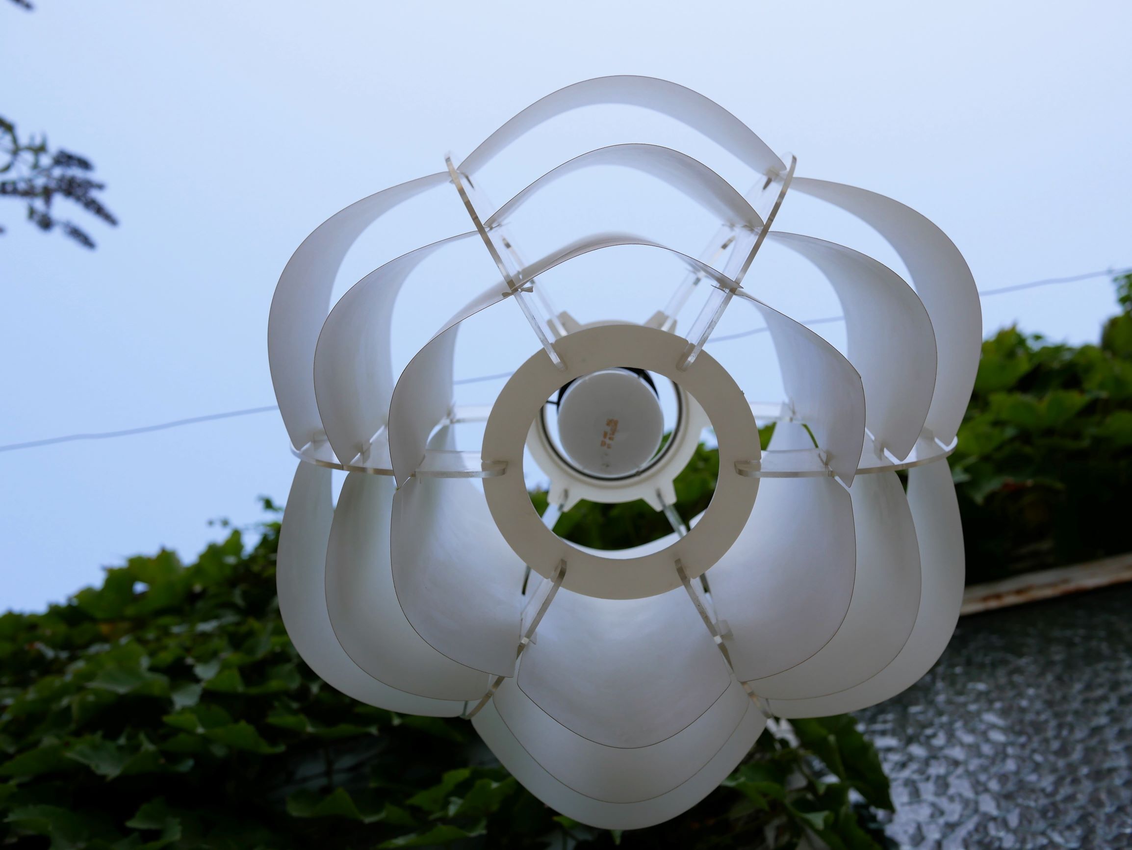 Hanging lamp vintage by Morten Göttler for editions Schmidt