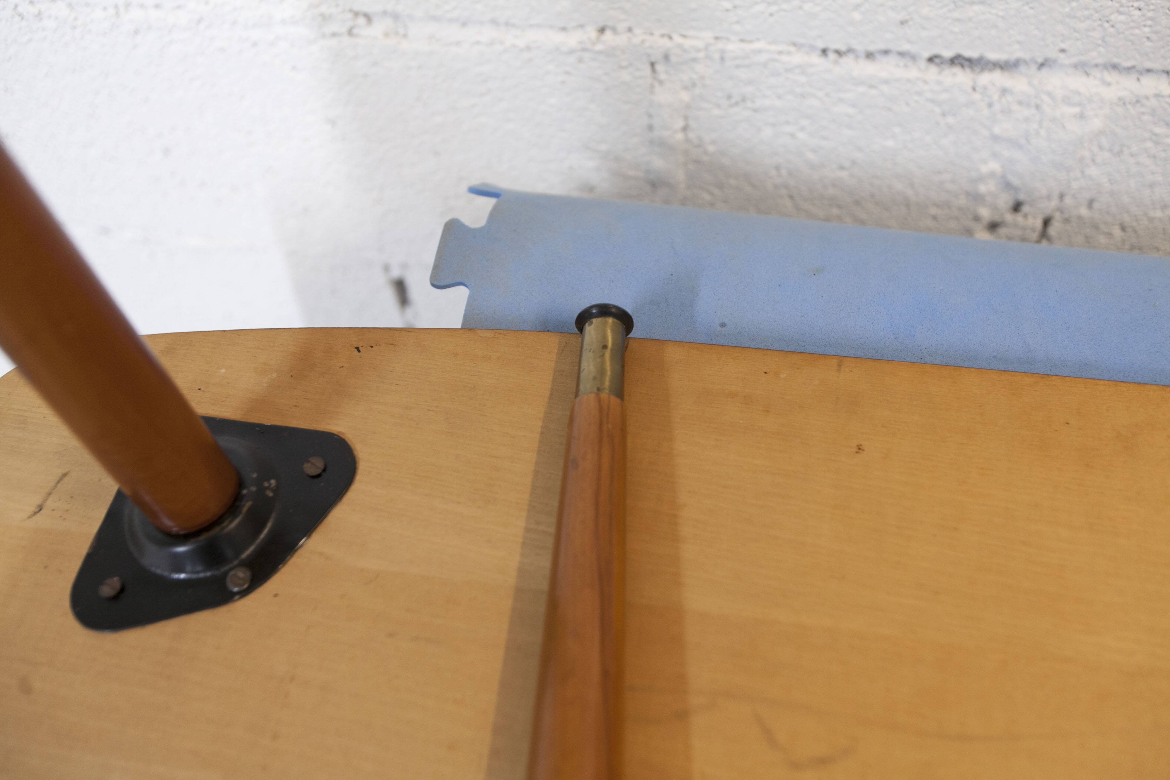 Nordic coffee table 1960 teak ceramic