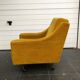 Fauteuil vintage velour