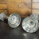 Pair of 1930s silver plated candlesticks