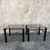 Pair of vintage bedside tables, sofa ends