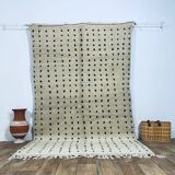 Tapis berbère a pois fait main 250 X 150 CM