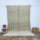 Tapis berbère a pois fait main 250 X 150 CM