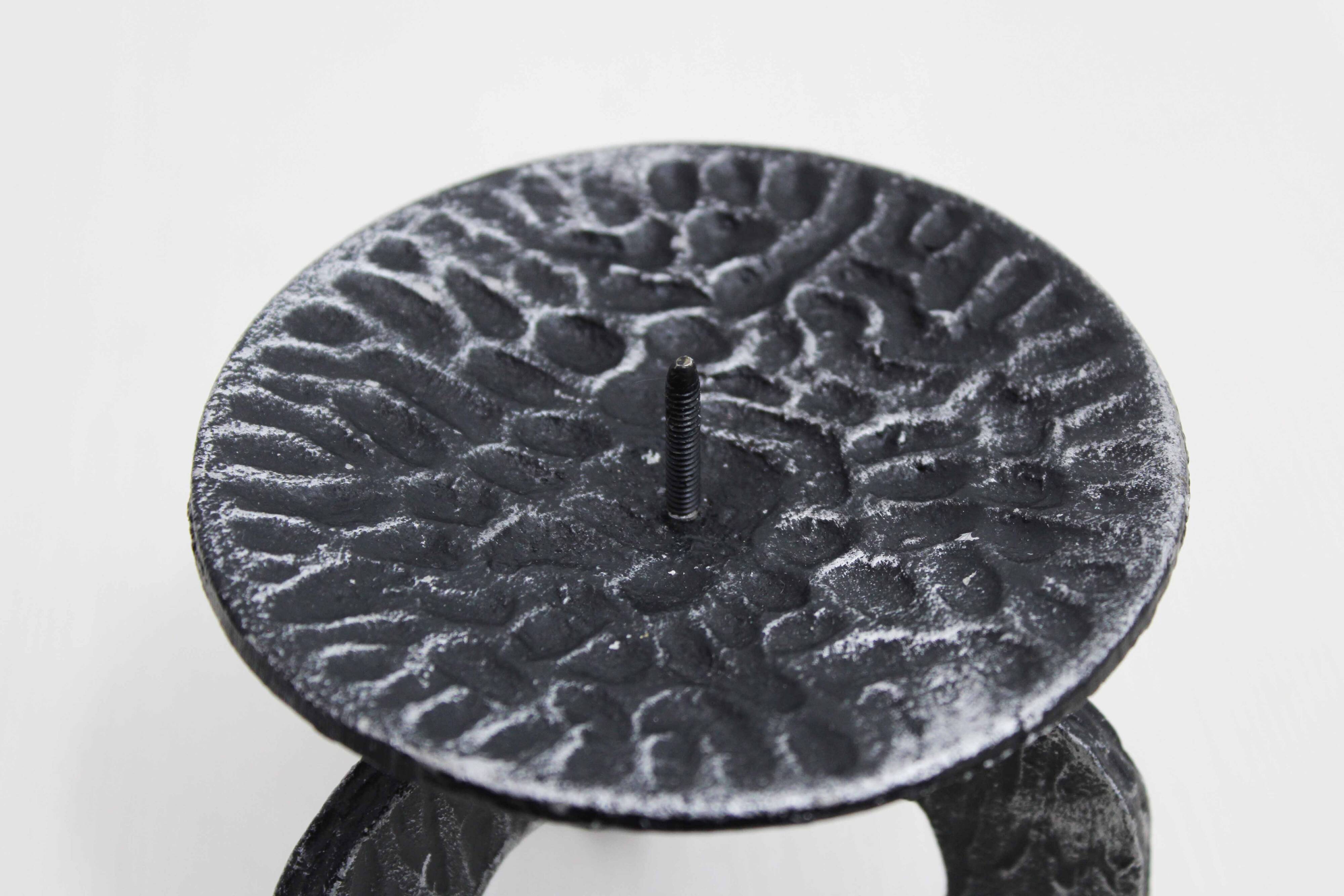 Vintage brutalist candle holder