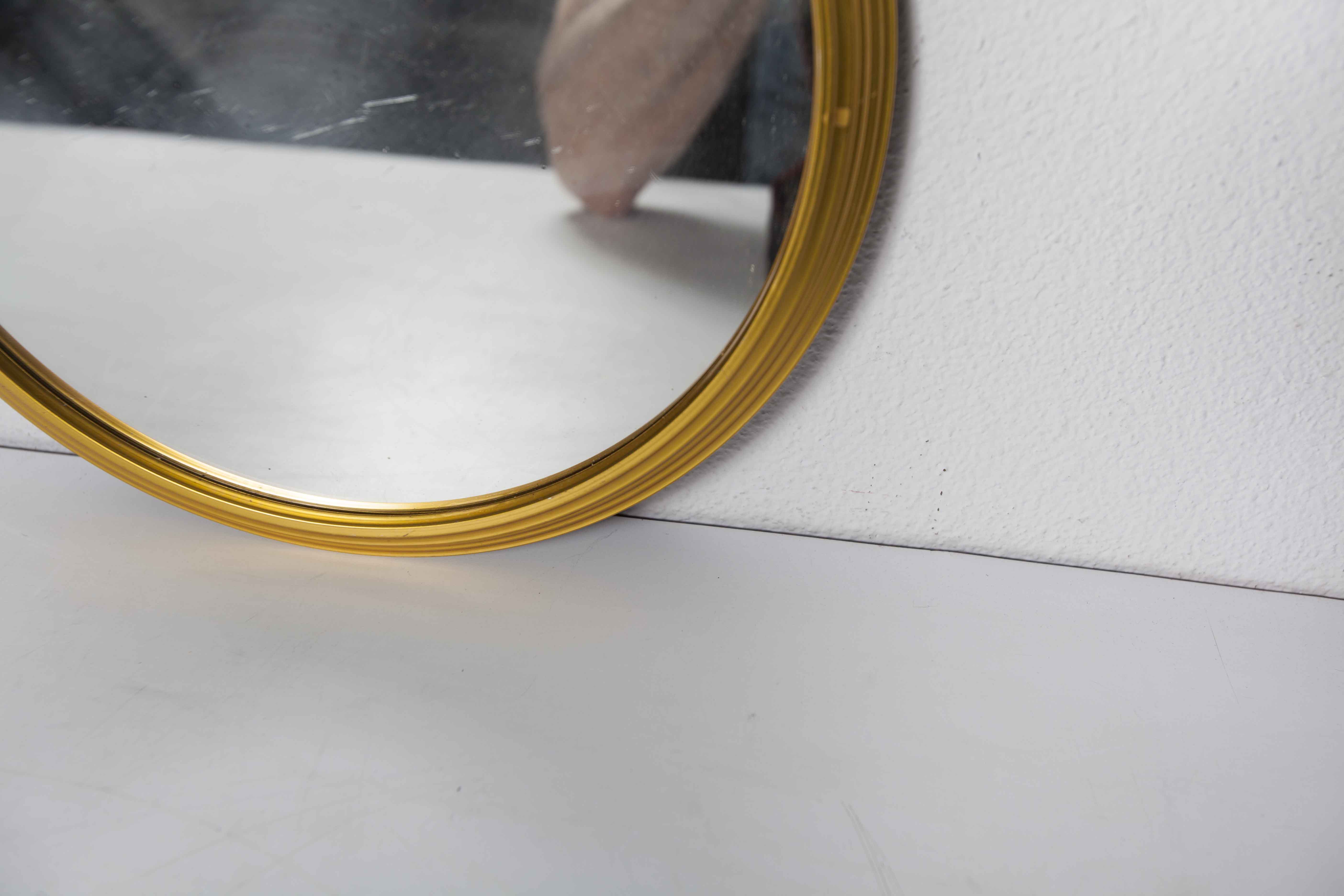 Golden mirror top 1960 d32cm