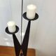 Large Vintage Brutalist Chandelier • Wrought Iron • XXL • 1950
